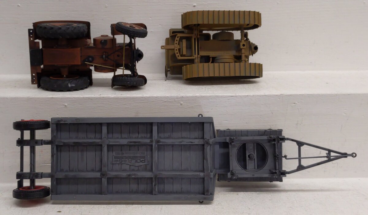 Pola G1945 G Scale Strassenbau Roadworks Kit EX/Box