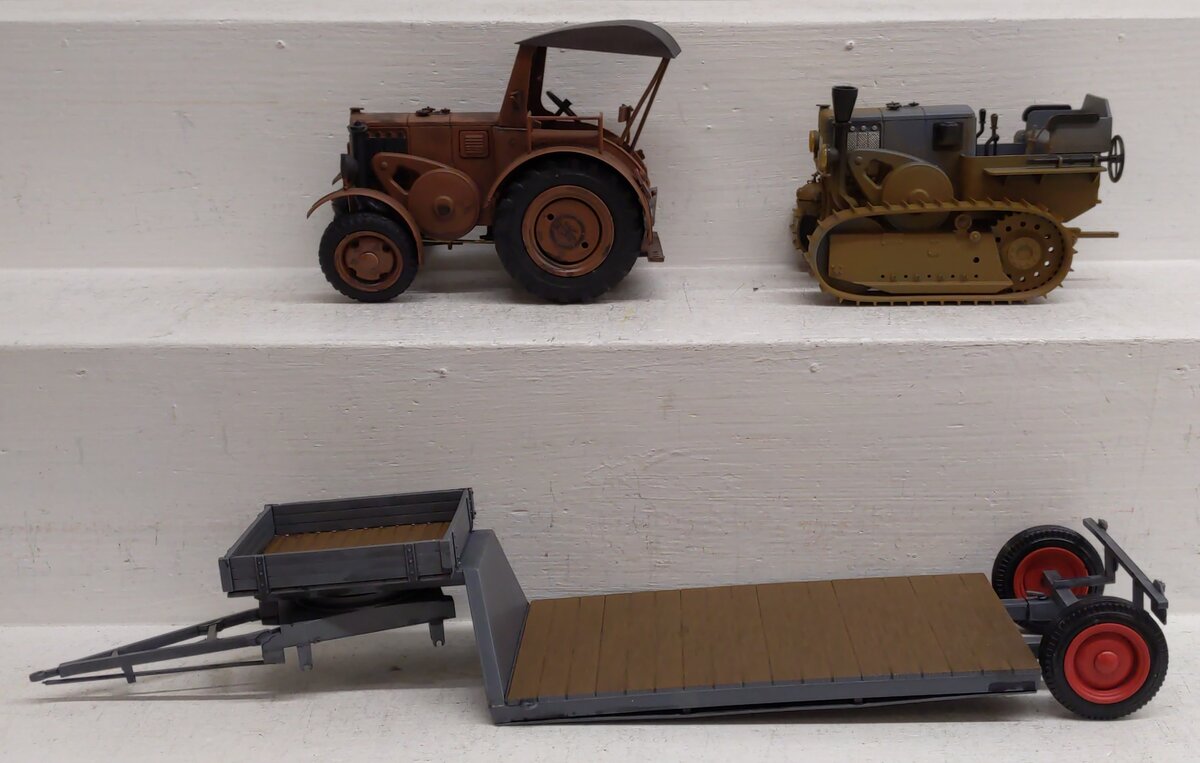 Pola G1945 G Scale Strassenbau Roadworks Kit EX/Box