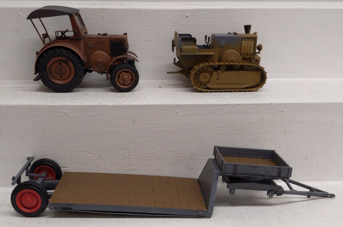 Pola G1945 G Scale Strassenbau Roadworks Kit EX/Box