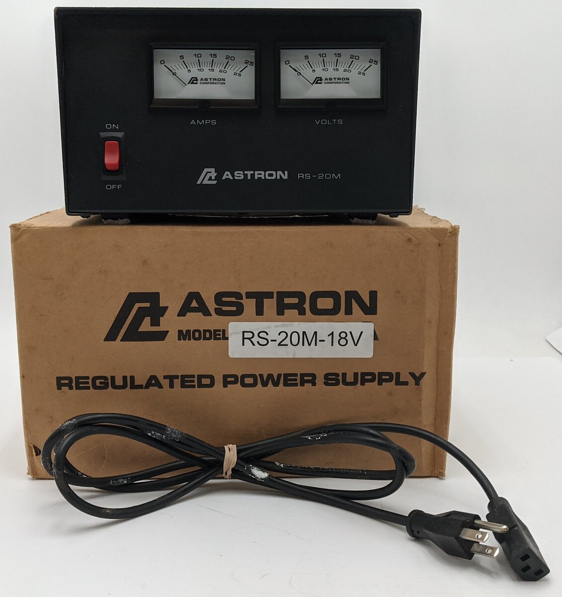 Astron RS-20M-18V Power Supply/Box