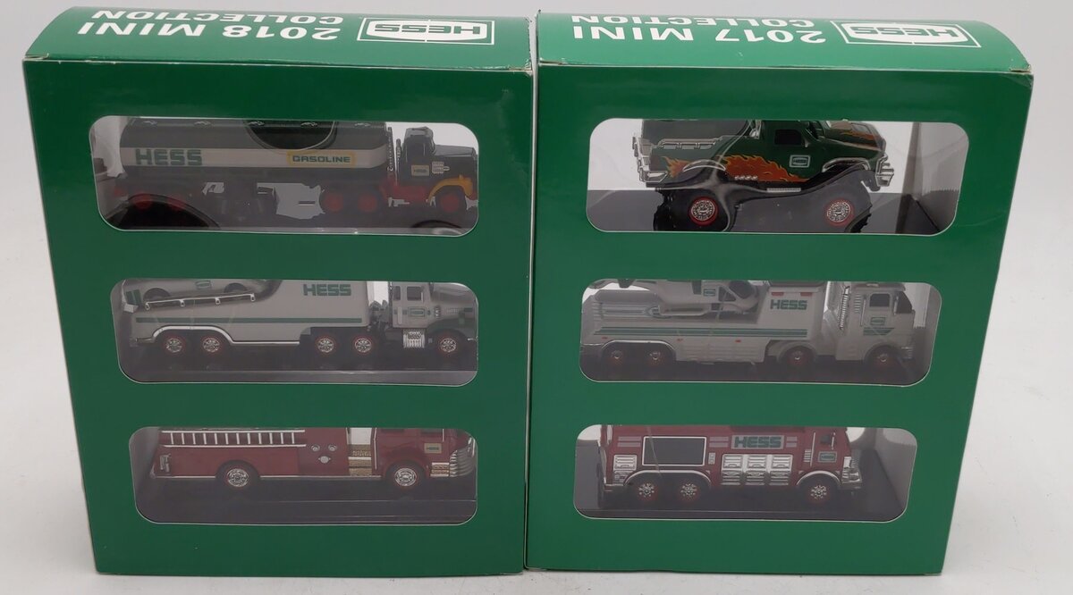 Hess Mini Collection 2017 & 2018 LN/Box