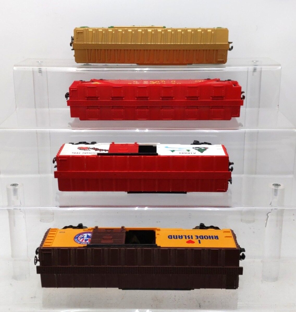 Lionel O Gauge Assorted Freight Cars [4] EX