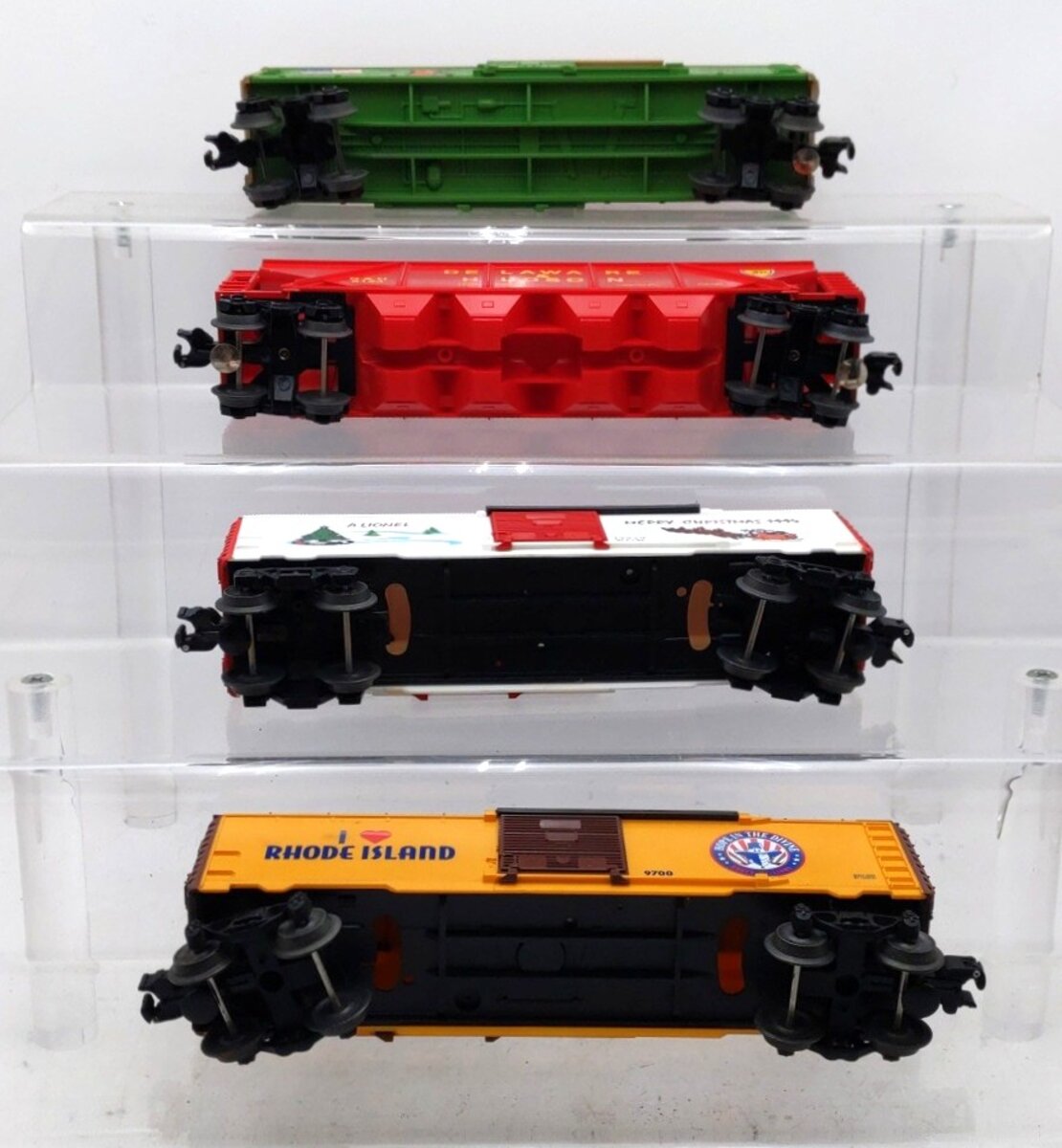 Lionel O Gauge Assorted Freight Cars [4] EX