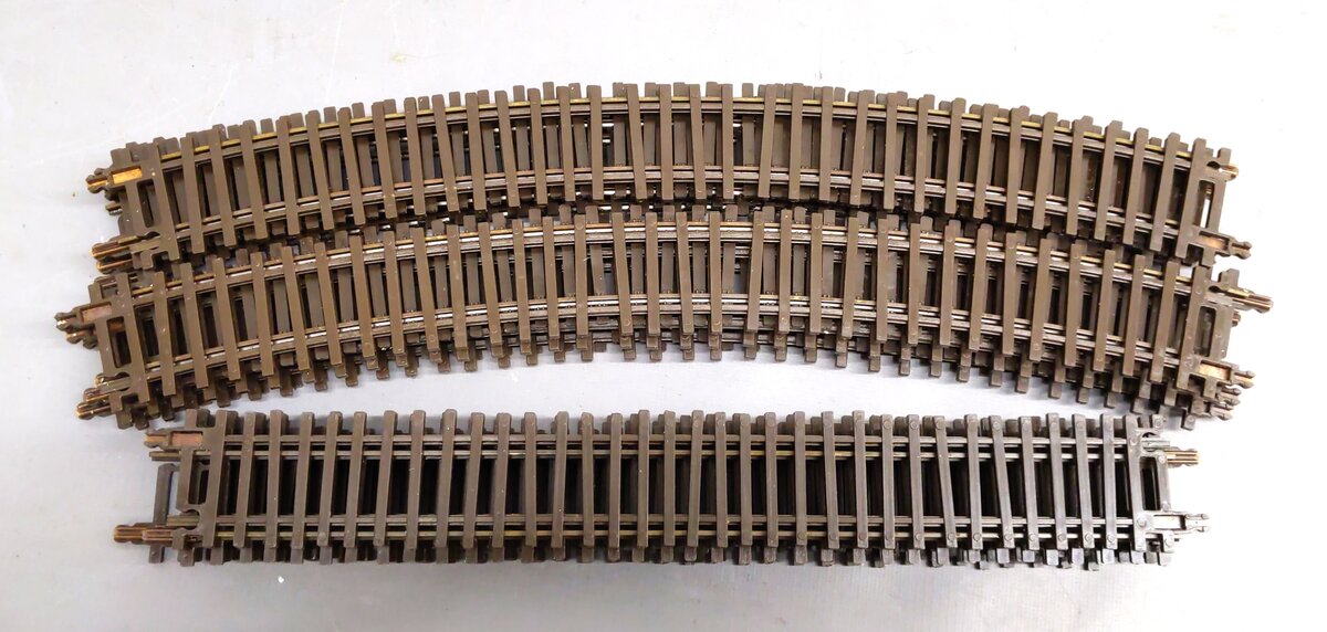 American Models S MILW Steam 4-6-2 Steam Locomotive Set LN/Box