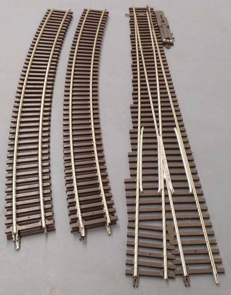 Atlas O Code 148 2-Rail Solid Nickel Silver Track Assortment [5]: 7022 & 7016 VG
