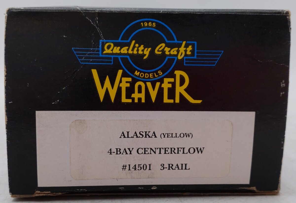 Weaver 14501 Alaska 4 Bay Covered Hopper VG/Box