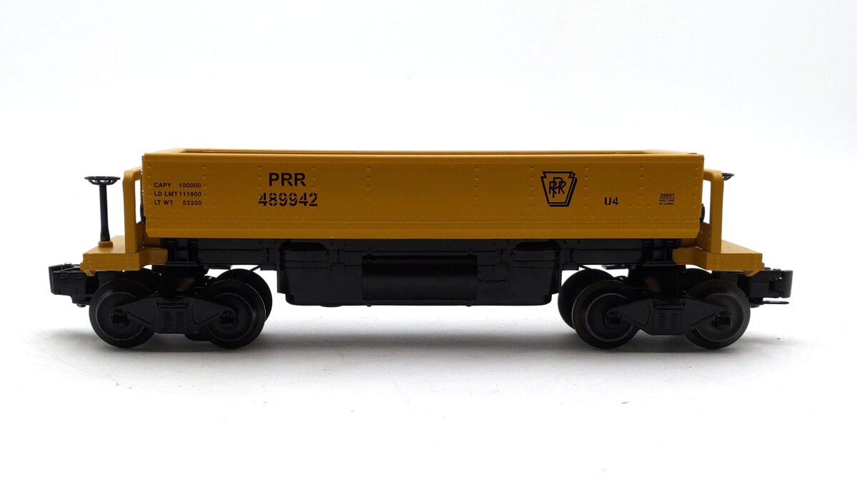 Lionel 6-29841 O Gauge Pennsylvania Railroad Dump Car LN