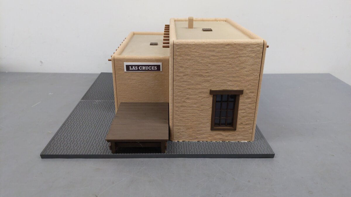Piko 62252 G Bahnof "Las Cruces" Station Building Kit-Assembled EX/Box