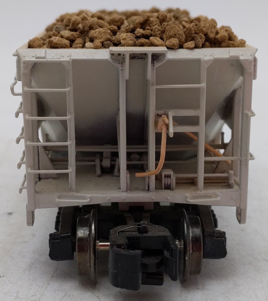 MTH S Gauge BLM Lead Mines Open Hopper Car #245 w/ Rock Load