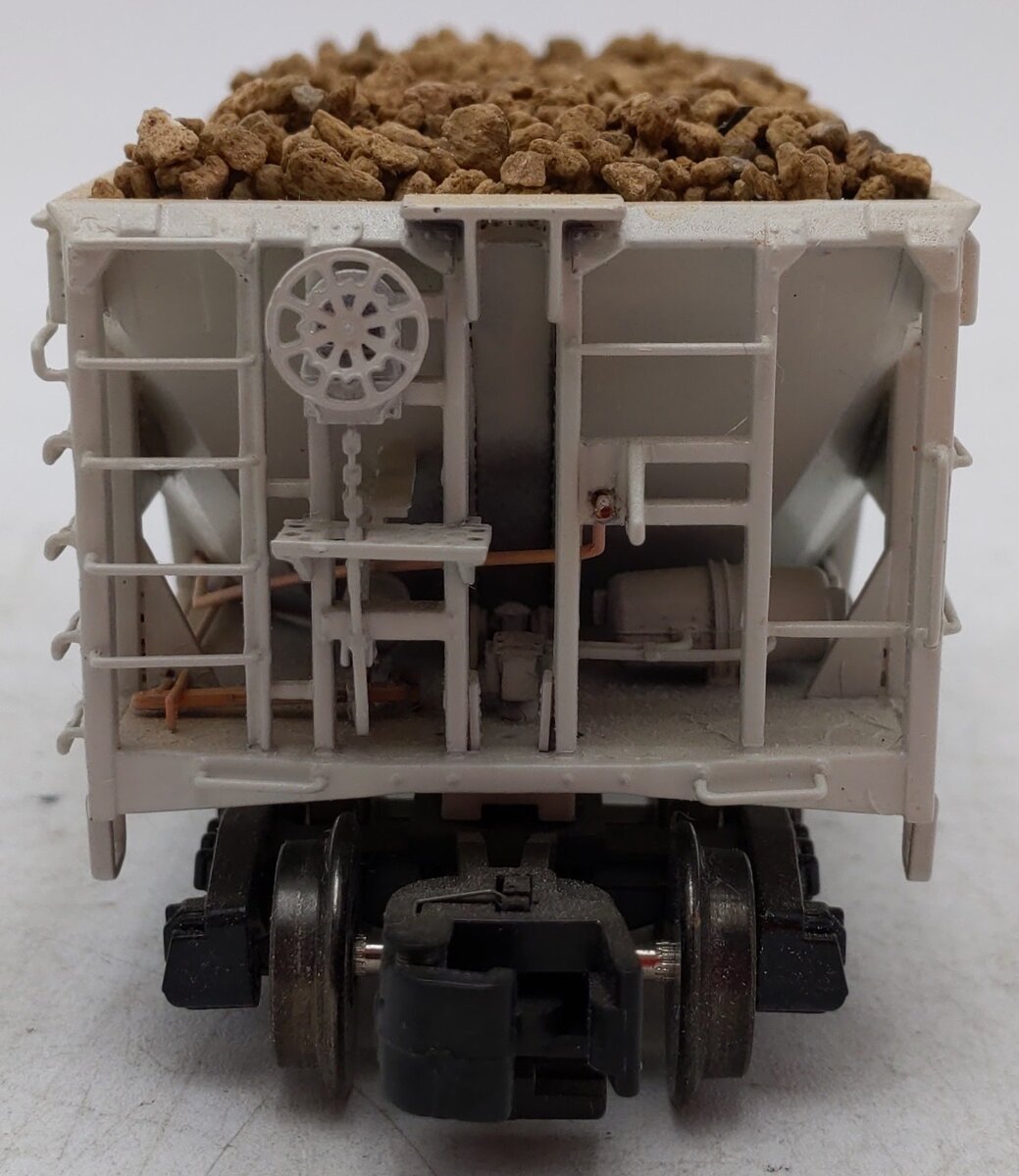 MTH S Gauge BLM Lead Mines Open Hopper Car #245 w/ Rock Load
