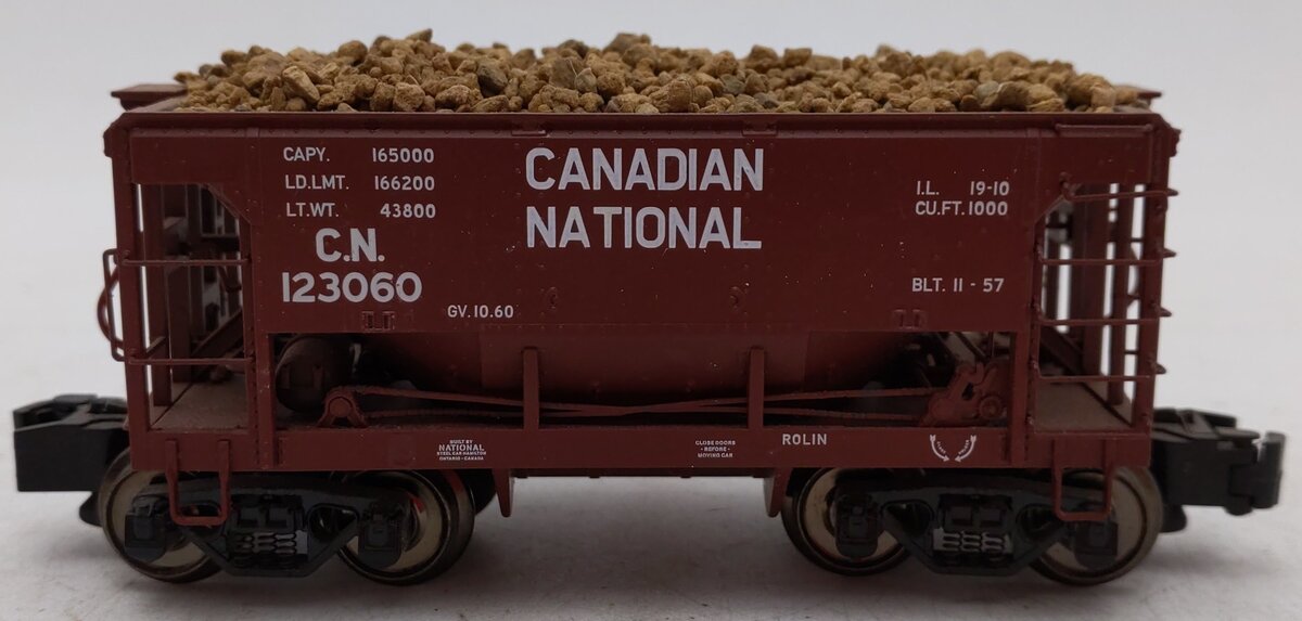 MTH 35-75019 S Gauge Canadian National Ore Hopper Car #123060/Box