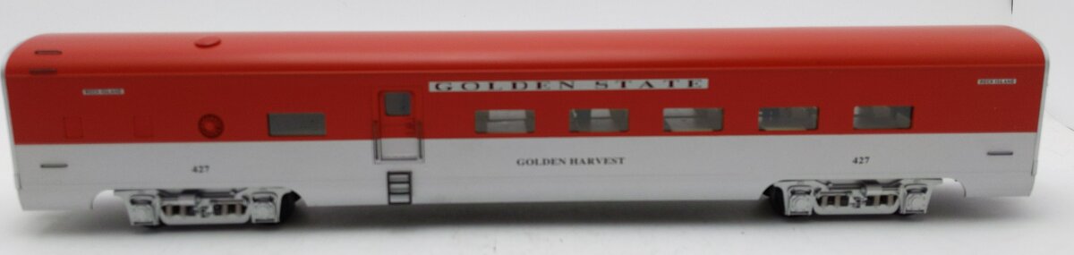 K-Line K4632-0427 O KCC Golden State "Golden Harvest" Aluminum Diner Car #427 LN/Box