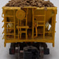 MTH 35-70014E S Gauge BLM Lead Mines Open Hopper Car #216 w/ Rock Load