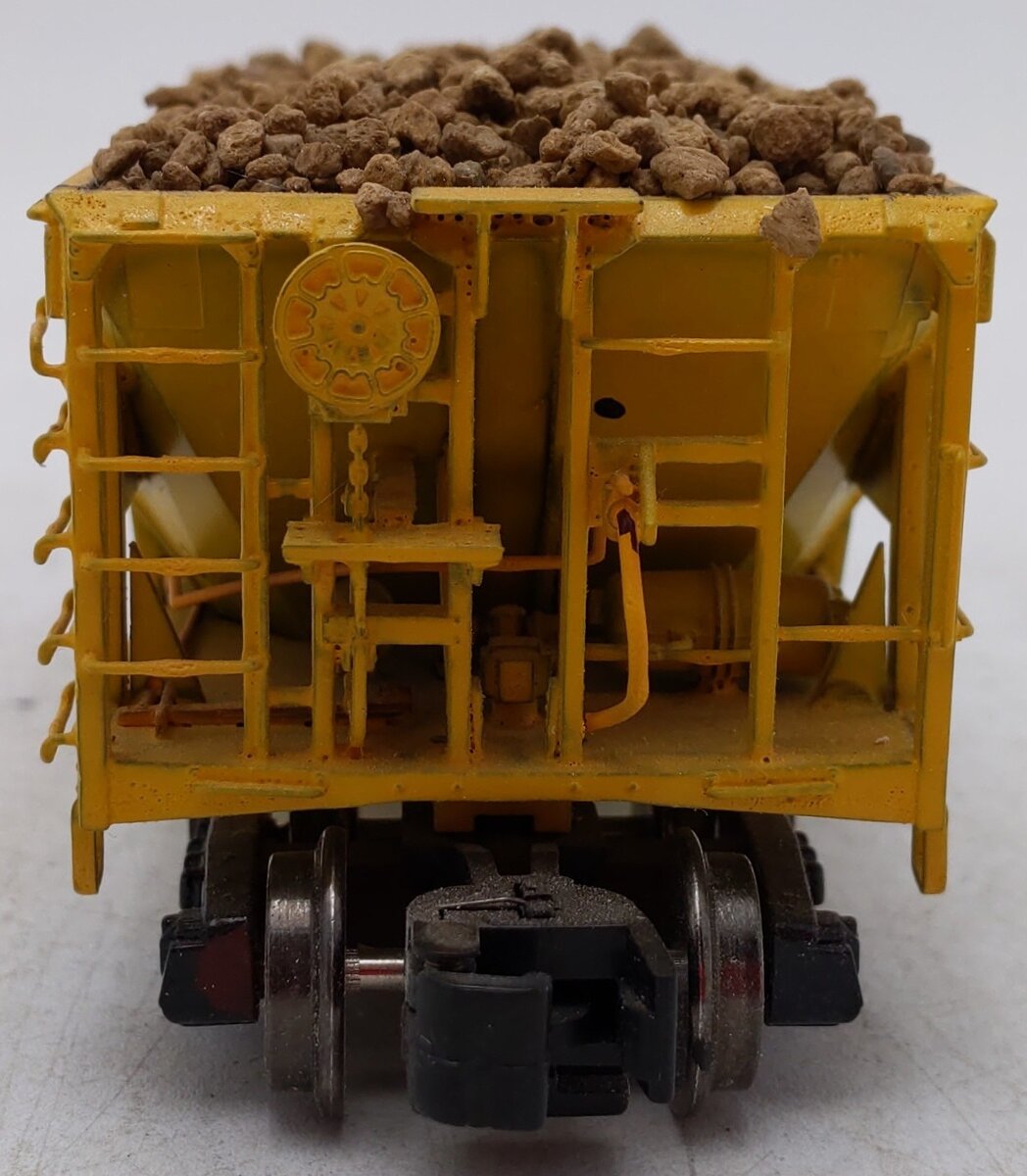 MTH 35-70014E S Gauge BLM Lead Mines Open Hopper Car #216 w/ Rock Load