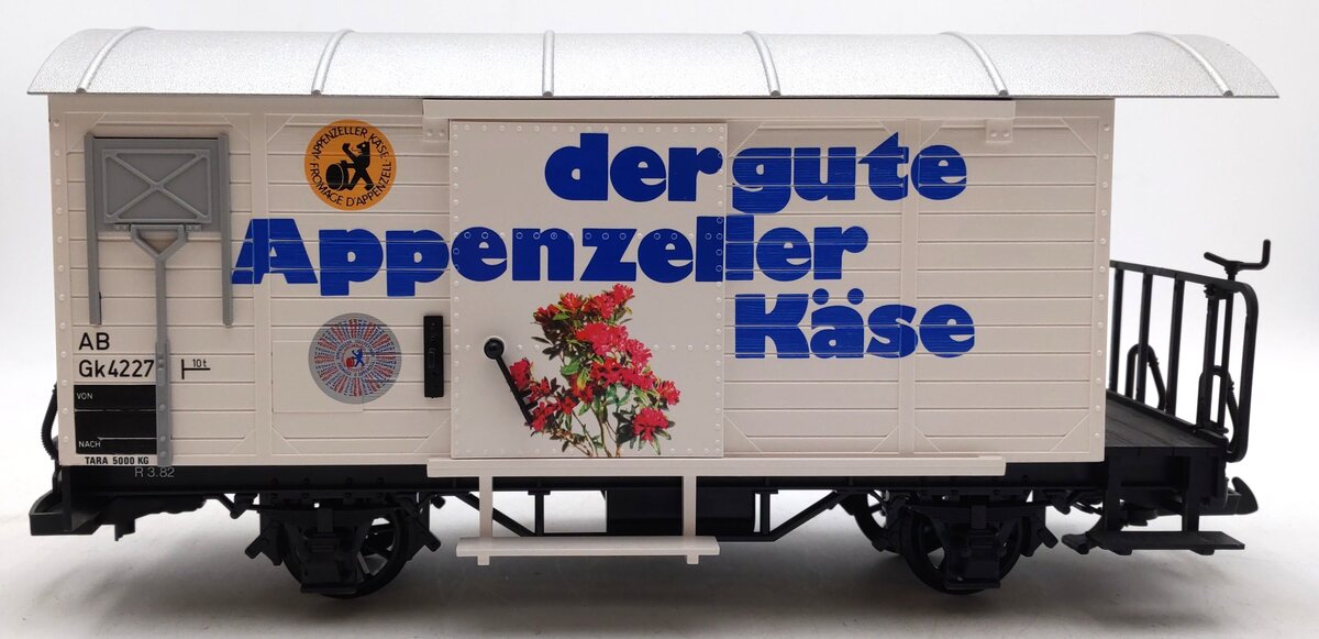 LGB 4328 G Scale Dergute Appenzzeller Kase Boxcar LN/Box