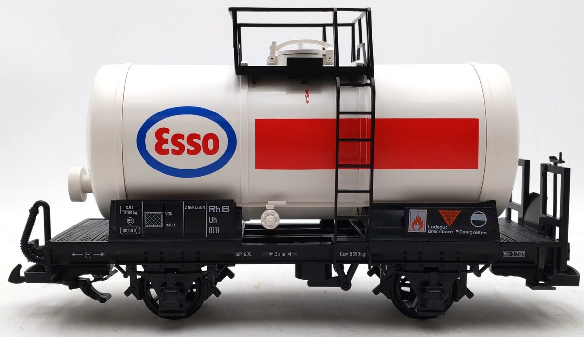 LGB 4040E G Scale Esso Short Single Dome Tank Car LN/Box