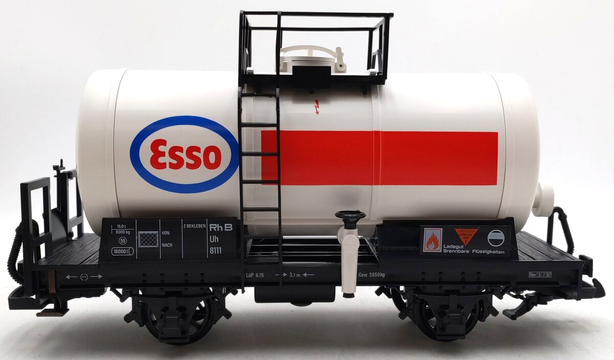 LGB 4040E G Scale Esso Short Single Dome Tank Car LN/Box