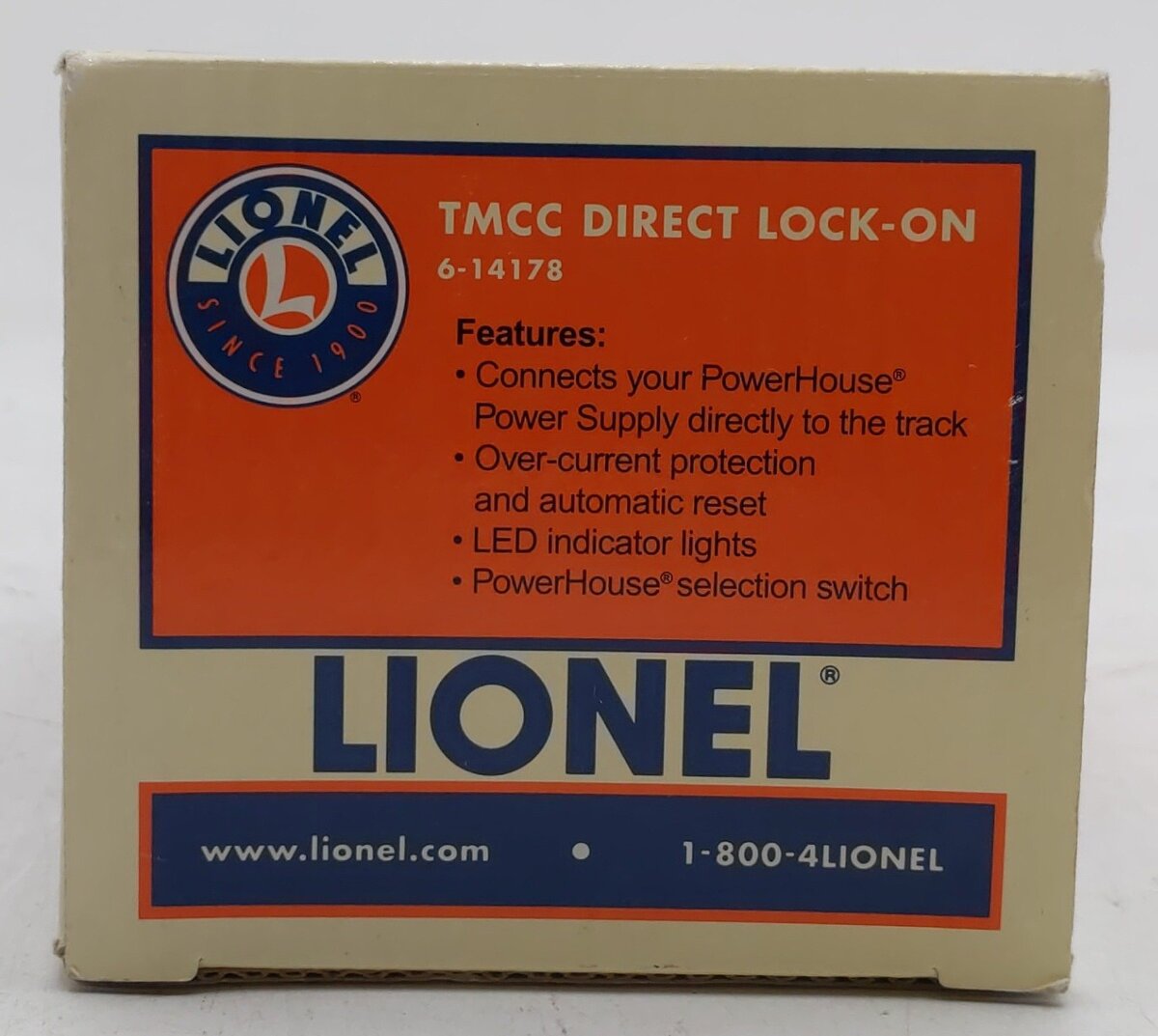 Lionel 6-14178 TMCC Direct Lockon LN/Box
