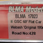 BLMA Models 17023 N 60' Flat, WAB/Original 1956 #428