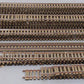 O Scale Assorted Straight Track Sections (23) - (2-Rail)