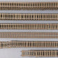 O Scale Assorted Straight Track Sections (23) - (2-Rail)