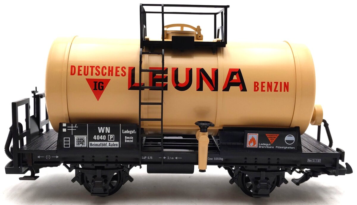 LGB 4040L G Scale Leuna Single Dome Tank Car LN/Box