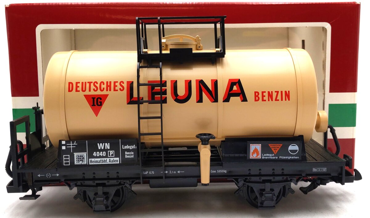 LGB 4040L G Scale Leuna Single Dome Tank Car LN/Box