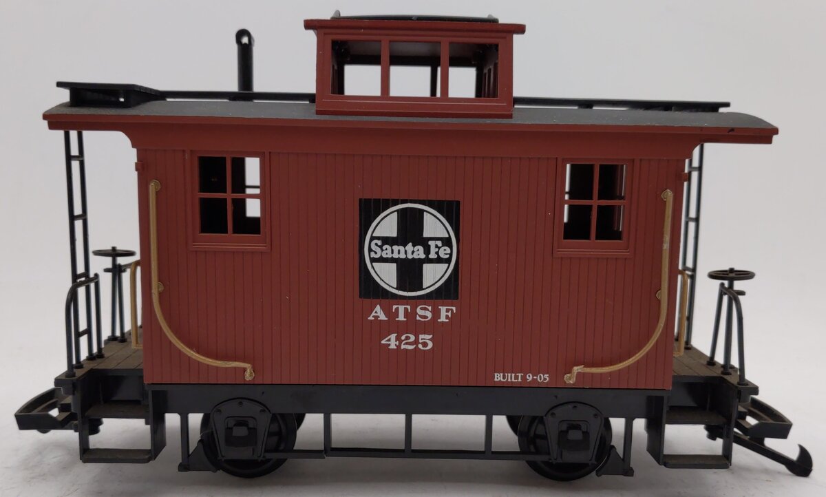 Bachmann 425 G Atchison Topeka and Santa Fe Bobber Caboose VG