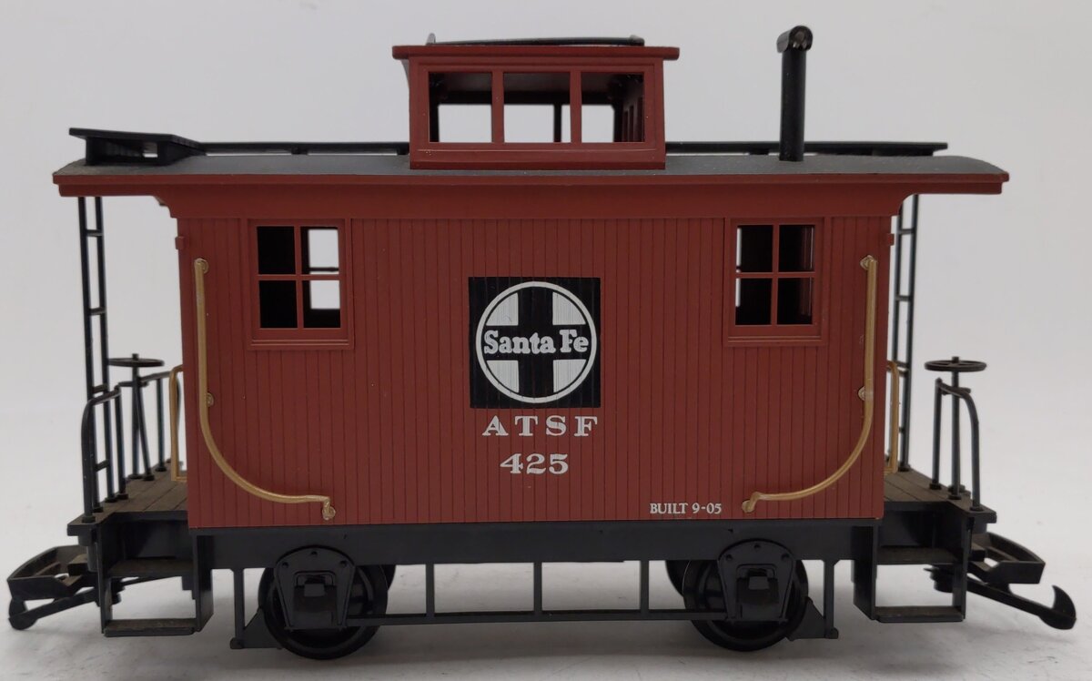 Bachmann 425 G Atchison Topeka and Santa Fe Bobber Caboose VG