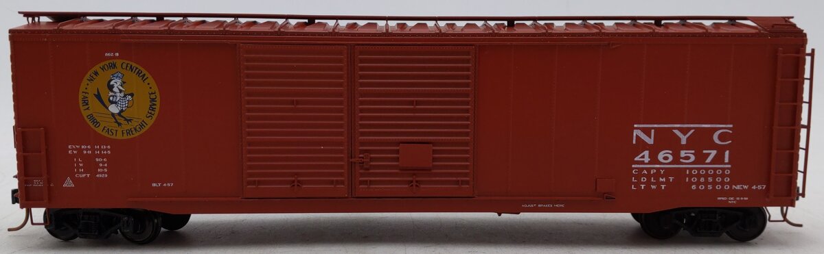 Pacific Rail S Scale 1991 NASG Convention Car NYC Early Bird Box Car #46571 EX/Box