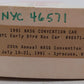 Pacific Rail S Scale 1991 NASG Convention Car NYC Early Bird Box Car #46571 EX/Box