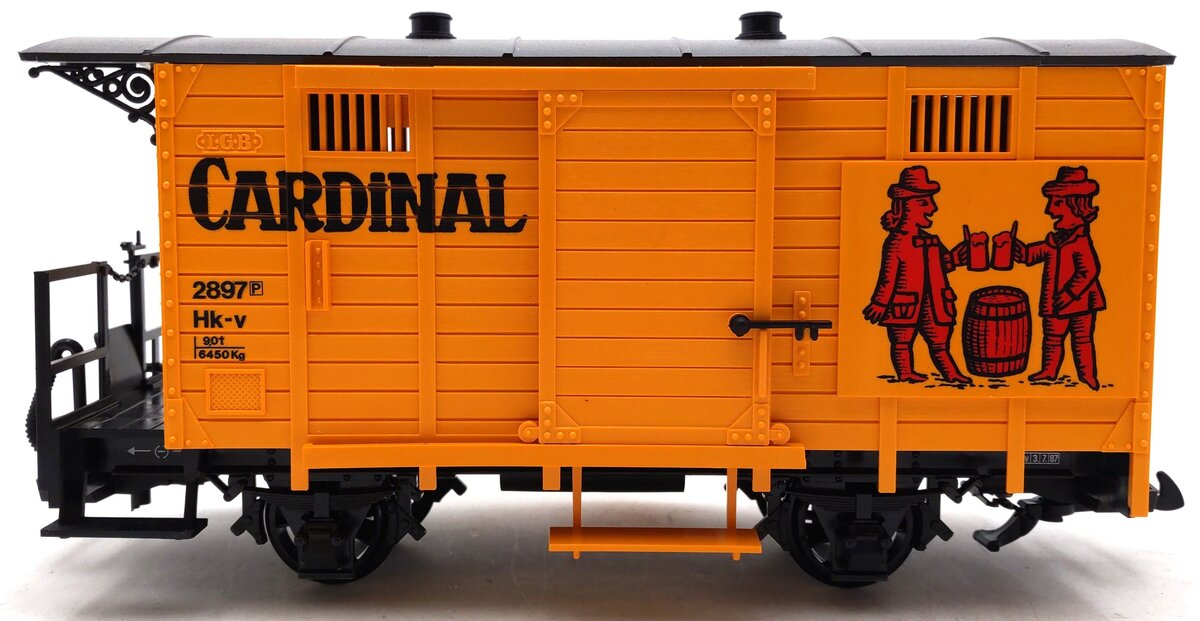 LGB 4034 G Scale Cardinal Beer Boxcar LN/Box