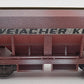 Liliput 24655 HO Scale Weiacher Kies Weathered Hopper Car EX/Box