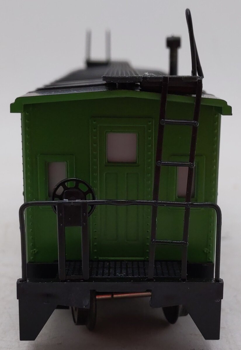 American Models 7719 S Gauge Burlington Northern Bay Window Caboose #10127 EX/Box