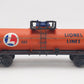 Lionel 6-6313 O Gauge Lionel Lines Single Dome Tank Car EX