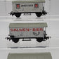 Liliput HO Scale SBB Bier Boxcar Assortment: 24851, 24951, 23551, 24854 [4] VG/Box