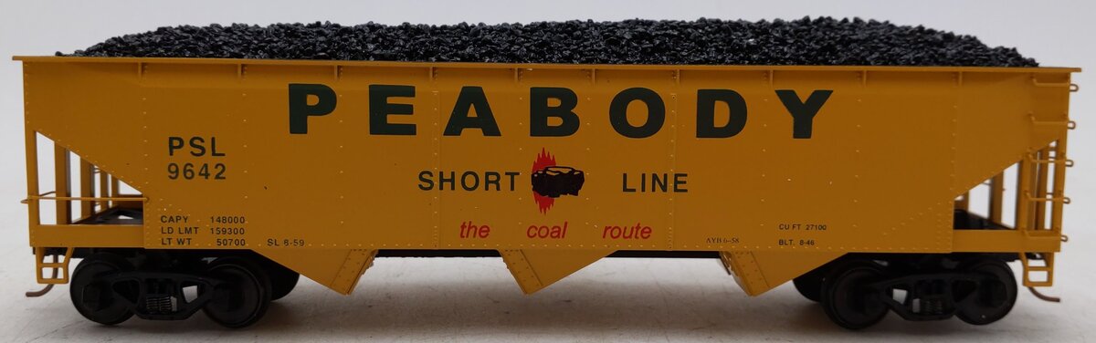 American Models 3372 S Scale Peabody Coal Hopper #9642 (Scale) EX/Box