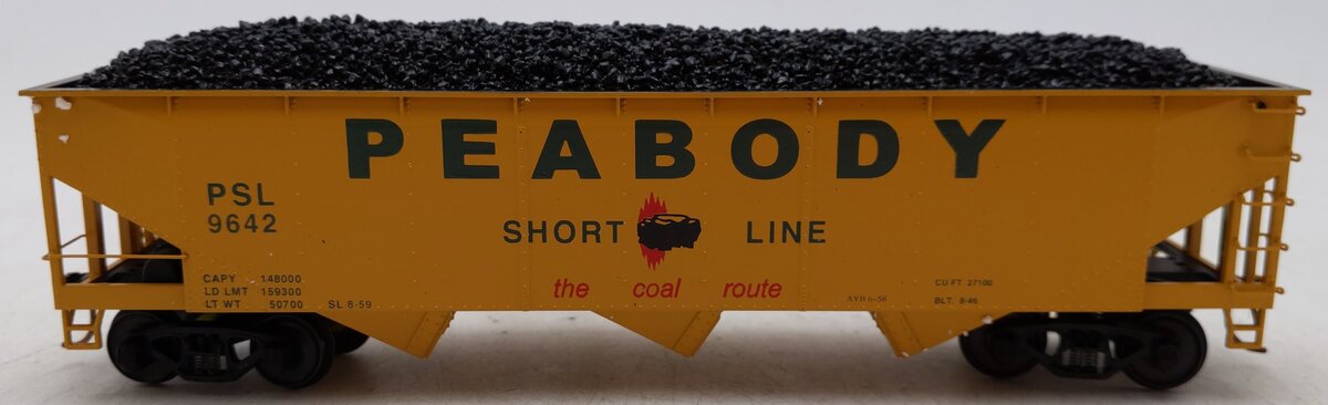 American Models 3372 S Scale Peabody Coal Hopper #9642 (Scale) EX/Box