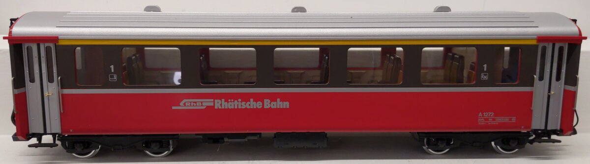 LGB 3067 G Scale Swiss 1st Class Rhatische Bahn Passenger Car (Metal Wheels) EX/Box
