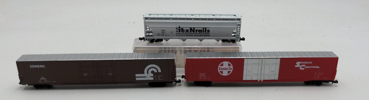 Arnold & Model Power N Scale Assorted Freight Cars: 5320, 5323, 10001 [3] LN/Box