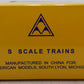 American Models 7534 S Gauge Seaboard Air Line Caboose #5252 (Hi-Rail) EX/Box