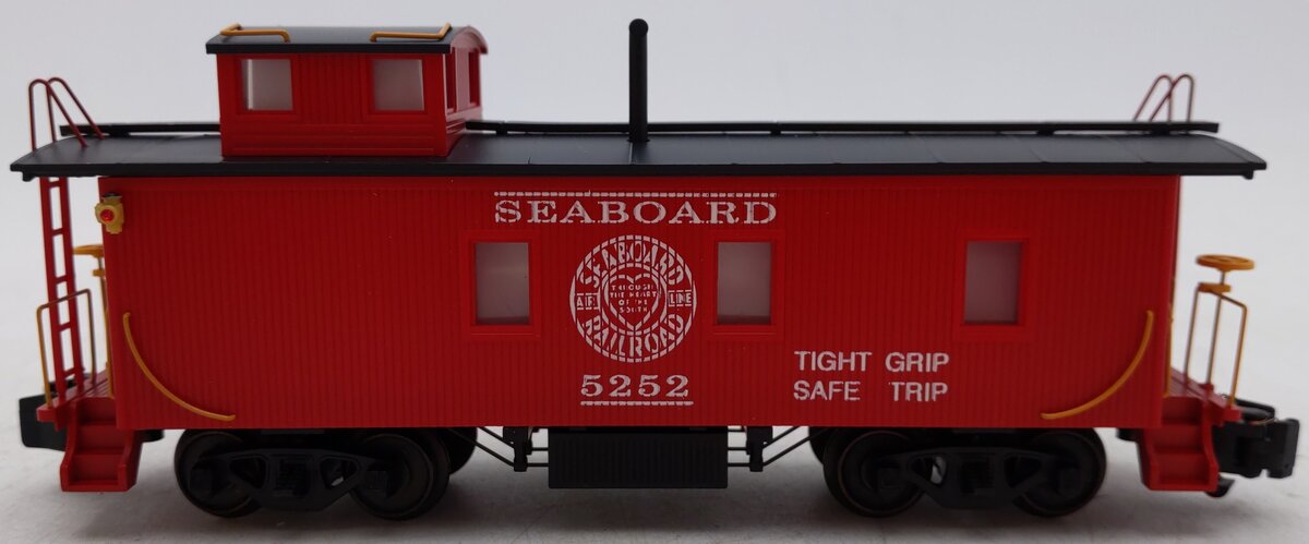 American Models 7534 S Gauge Seaboard Air Line Caboose #5252 (Hi-Rail) EX/Box