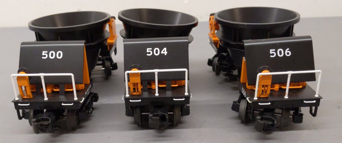 MTH 20-90143 O Milwaukee Road Premier Slag Car Set (Set of 3) EX