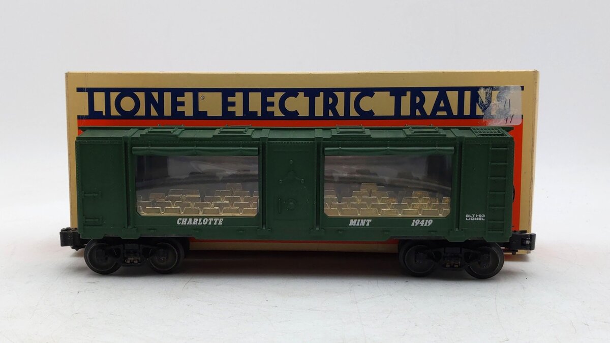 Lionel 6-19419 O Gauge Charlotte Mint Car EX/Box