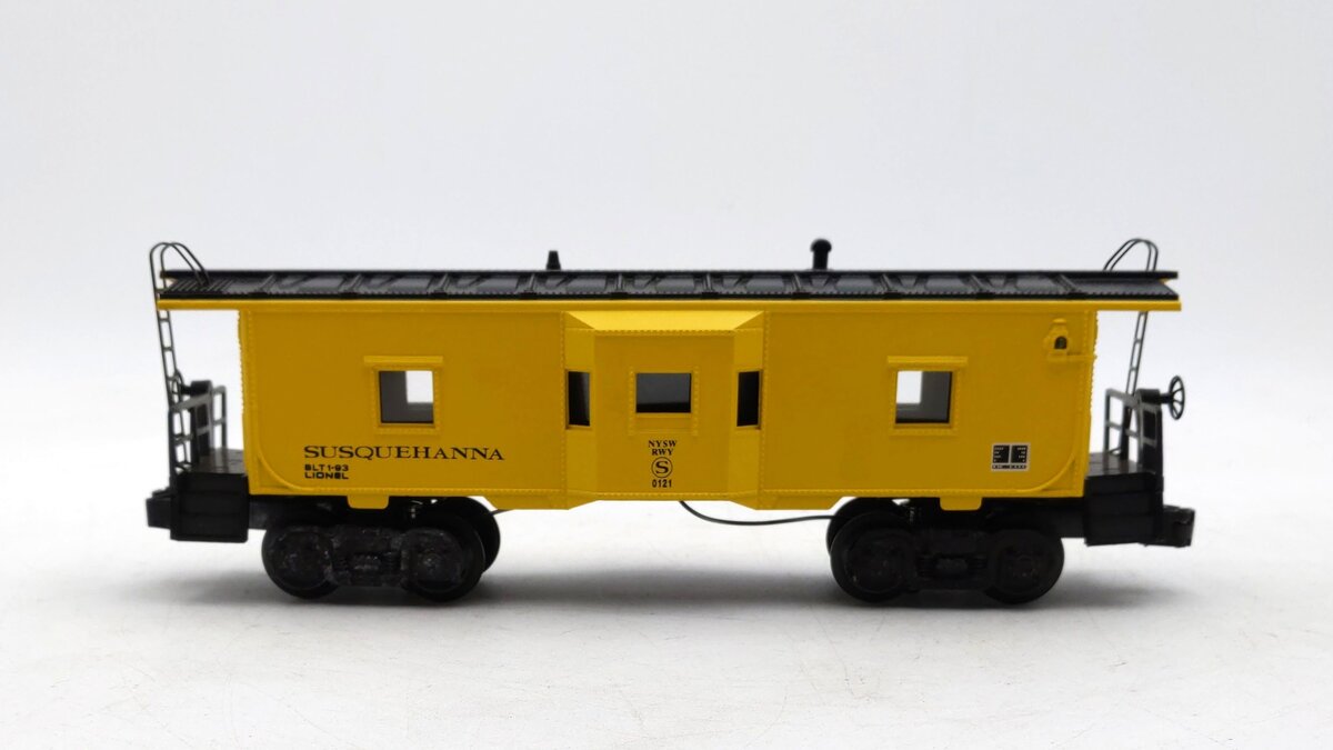 Lionel 6-19717 O Gauge Susquehanna Bay Window Caboose with Illuminated Interior VG/Box