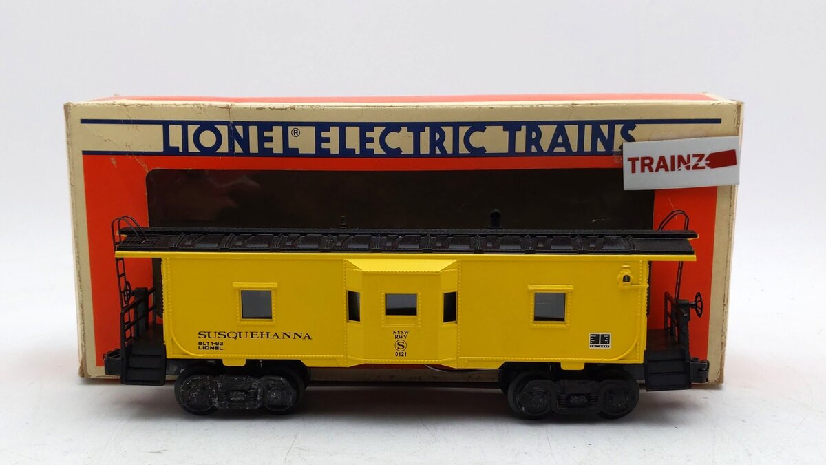 Lionel 6-19717 O Gauge Susquehanna Bay Window Caboose with Illuminated Interior VG/Box