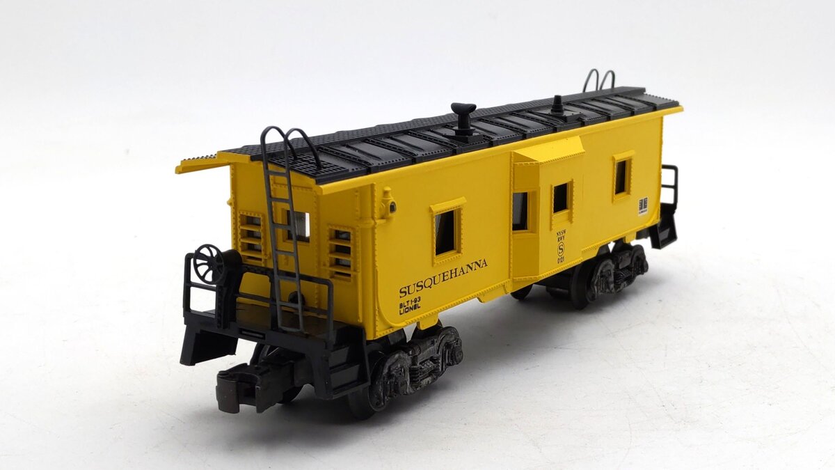 Lionel 6-19717 O Gauge Susquehanna Bay Window Caboose with Illuminated Interior VG/Box