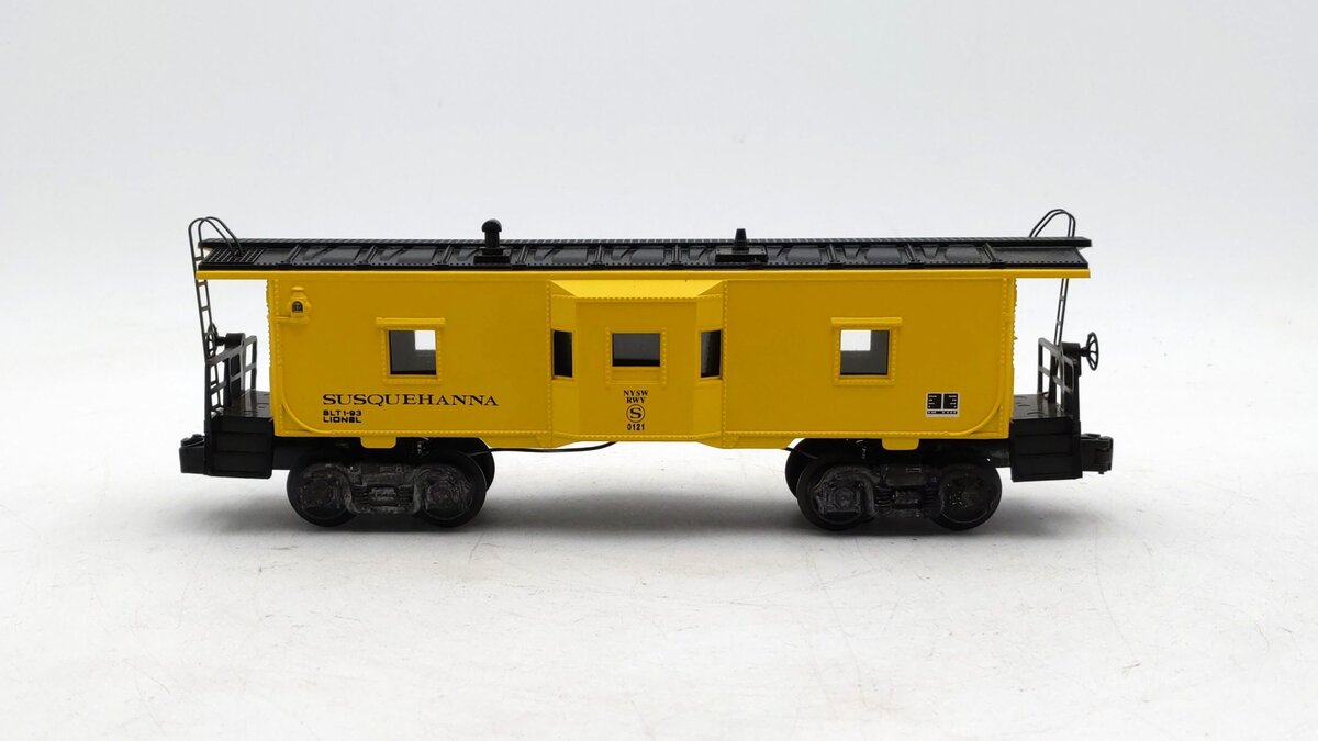 Lionel 6-19717 O Gauge Susquehanna Bay Window Caboose with Illuminated Interior VG/Box