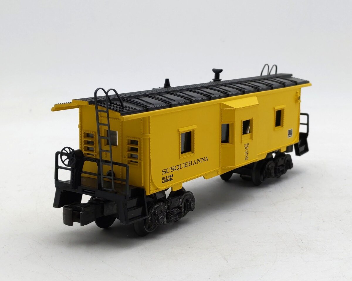 Lionel 6-19717 O Gauge Susquehanna Bay Window Caboose with Illuminated Interior VG/Box