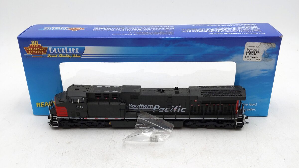 Broadway Limited 5061 HO Scale Southern Pacific GE AC6000 Locomotive #601 LN/Box